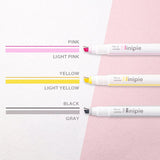 Sun Star Pen & Marker Ninipie - Pack of 6 - SCOOBOO - S4591755 - Highlighter