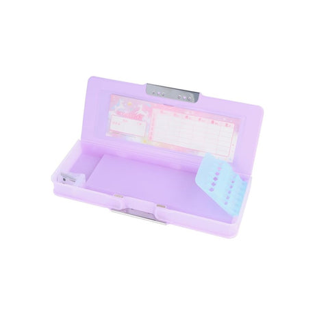 Sun Star Yokopita Hologram, Dreamy Unicorn Compact Pencil Case - SCOOBOO - S1314165 - Pencil Cases & Pouches