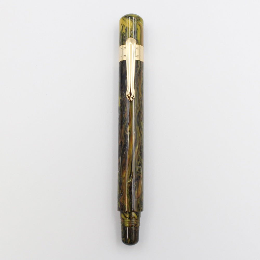 Taccia Covenant Black Yellow Fountain Pen - SCOOBOO - TC_CNVT_BLK_YLW_FPEF_TCVSUSFBYEF - Fountain Pen