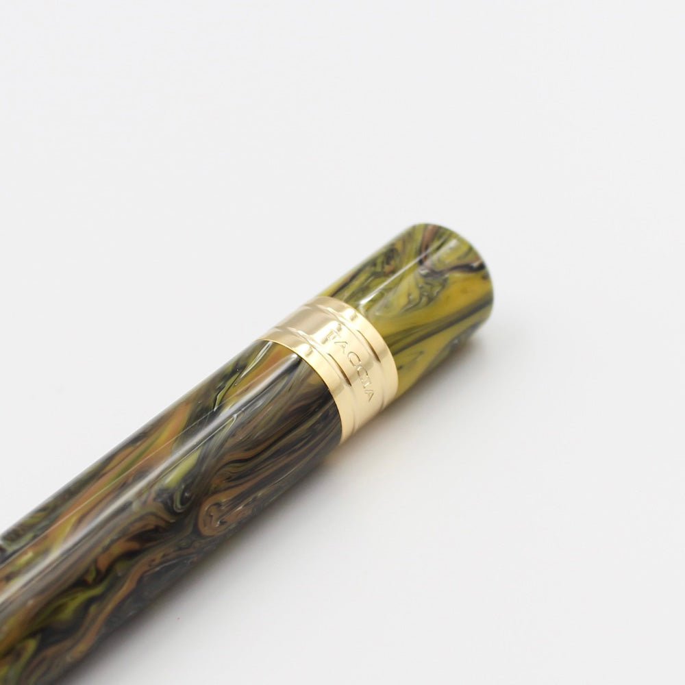 Taccia Covenant Black Yellow Fountain Pen - SCOOBOO - TC_CNVT_BLK_YLW_FPEF_TCVSUSFBYEF - Fountain Pen