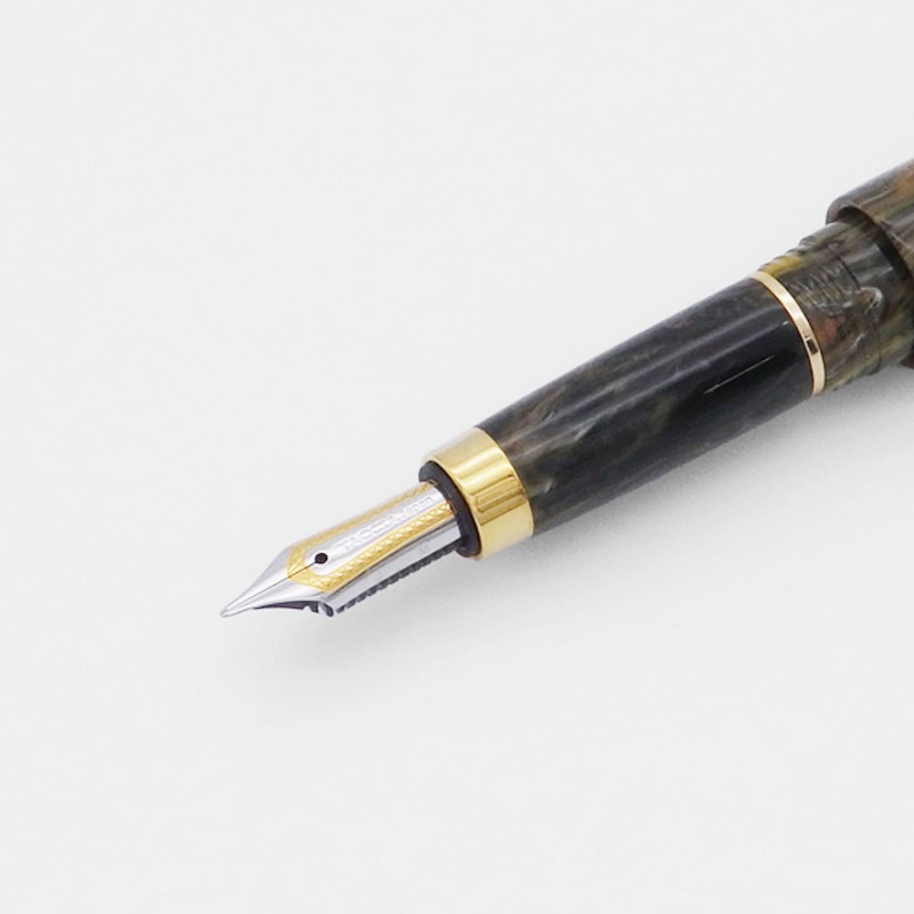 Taccia Covenant Black Yellow Fountain Pen - SCOOBOO - TC_CNVT_BLK_YLW_FPEF_TCVSUSFBYEF - Fountain Pen