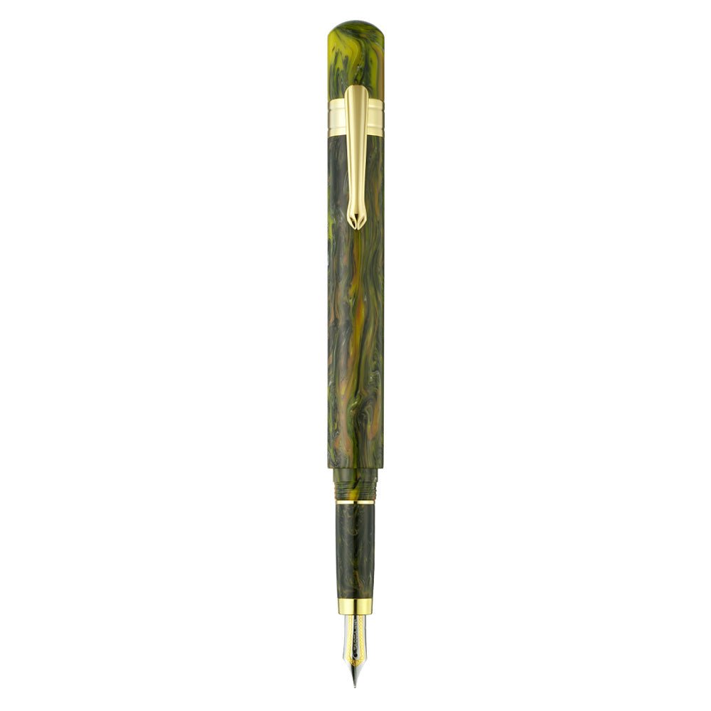 Taccia Covenant Black Yellow Fountain Pen - SCOOBOO - TC_CNVT_BLK_YLW_FPEF_TCVSUSFBYEF - Fountain Pen