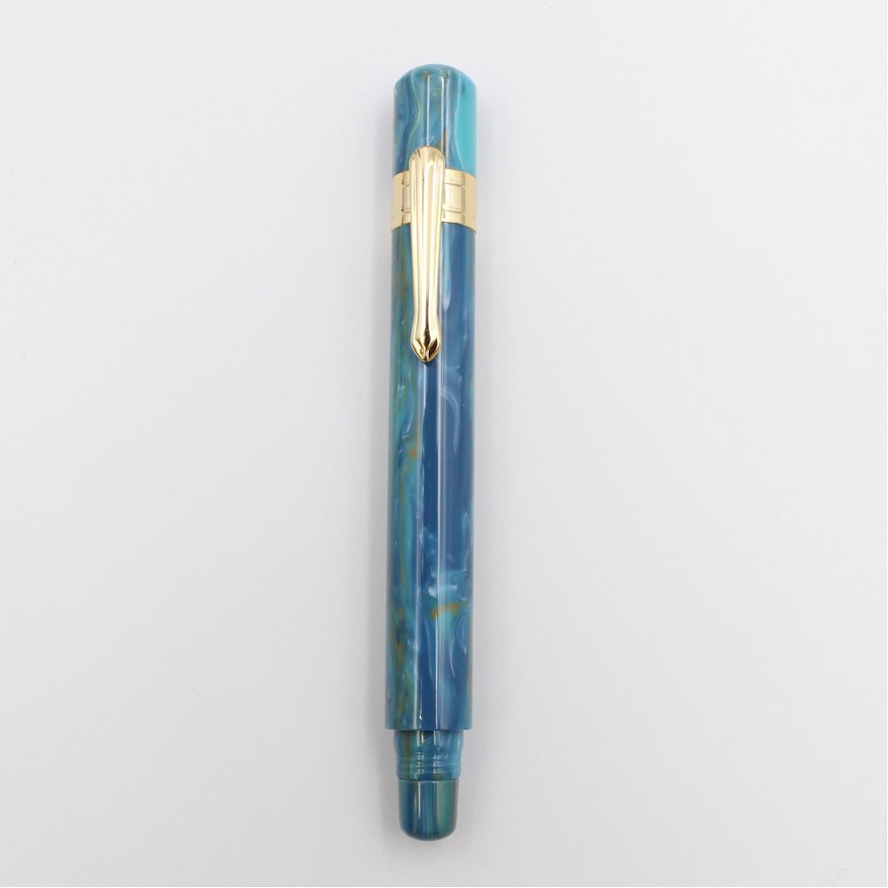 Taccia Covenant Blue Apatite Fountain Pen - SCOOBOO - TC_CNVT_BLU_APT_FPEF_TCVSUSFBLEF - Fountain Pen