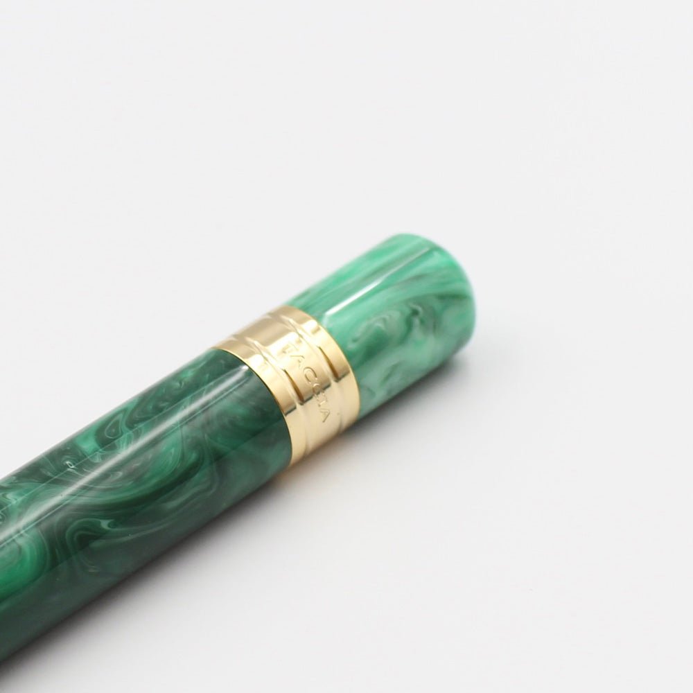 Taccia Covenant Malachite Fountain Pen - SCOOBOO - TC_CNVT_MLC_GRN_FPEF_TCVSUSFGNEF - Fountain Pen