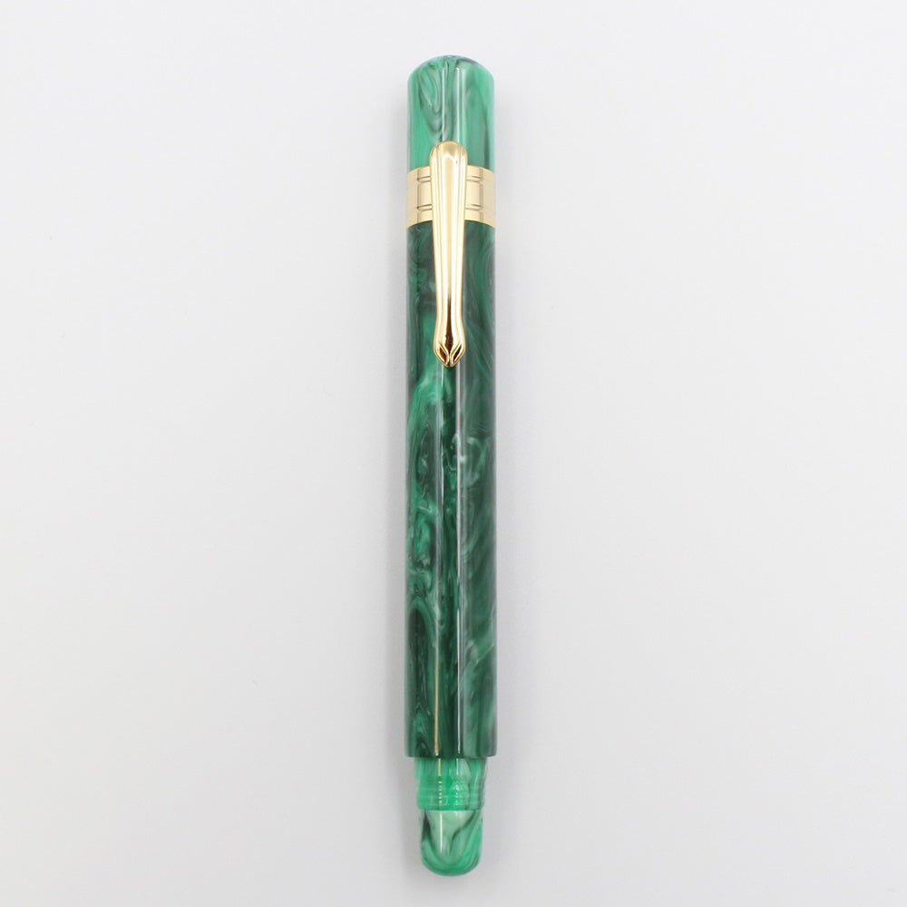 Taccia Covenant Malachite Fountain Pen - SCOOBOO - TC_CNVT_MLC_GRN_FPEF_TCVSUSFGNEF - Fountain Pen