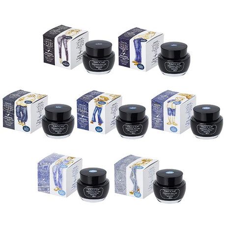 Taccia Jeans Ink Bottle (Aqua Blue - 40 ML) TFPI - WD401 - 7 - SCOOBOO - TC_JNS_INK_BTL_AQU_BLU_40ML_TFPIWD4017 - Ink Cartridge