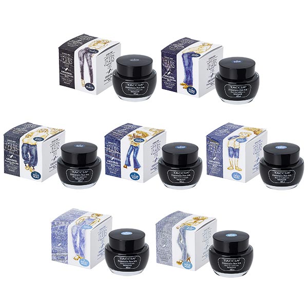 Taccia Jeans Ink Bottle (Black - 40 ML) TFPI - WD401 - 1 - SCOOBOO - TC_JNS_INK_BTL_BLK_40ML_TFPIWD4011 - Ink Cartridge