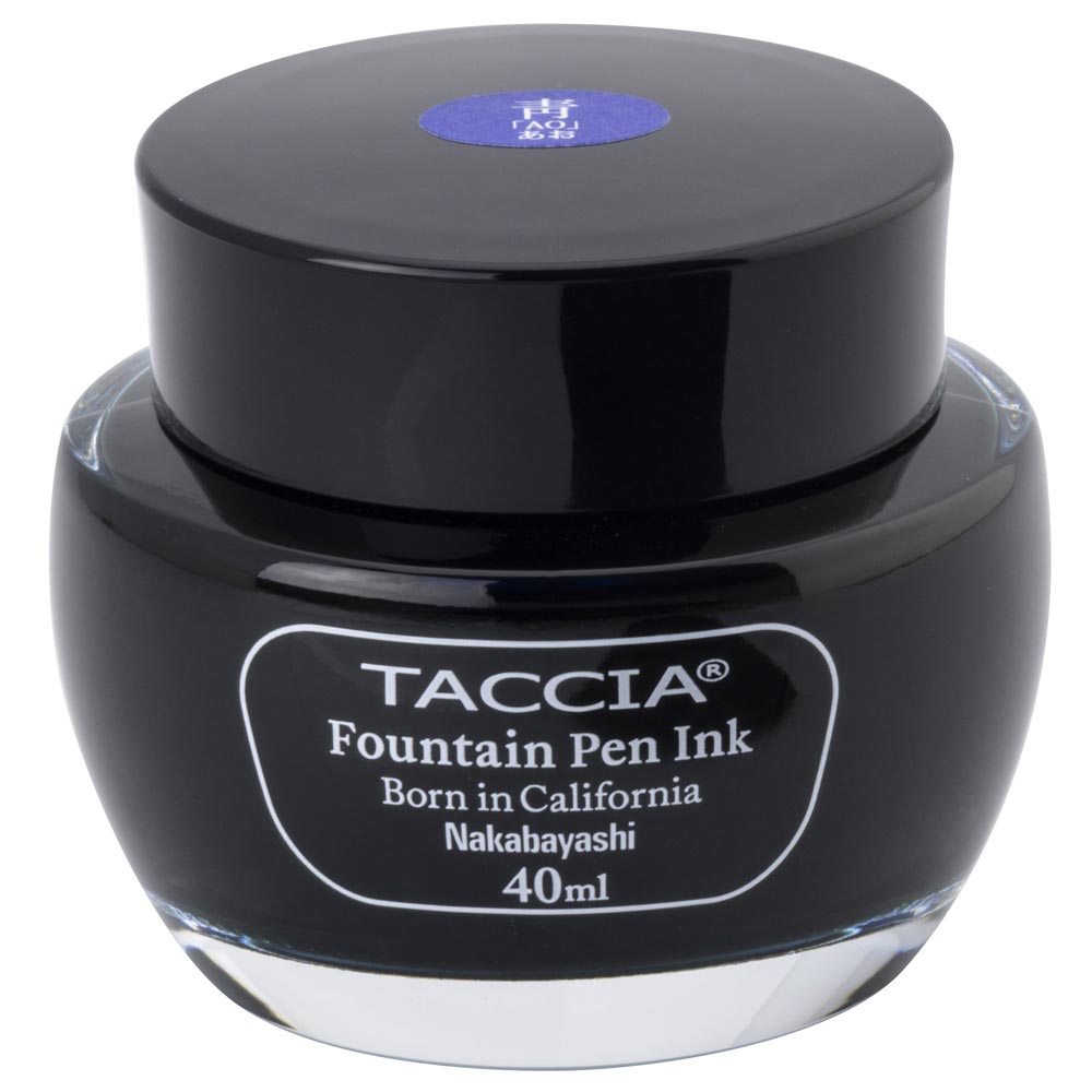 Taccia Sunao - iro Ink Bottle (Ao - 40 ML) TFPI - WD40 - 09 - SCOOBOO - TC_SNIRO_INK_BTL_AO_40ML_TFPIWD4009 - Ink Cartridge