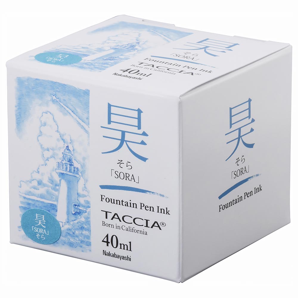 Taccia Sunao - iro Ink Bottle (Sora - 40 ML) TFPI - WD40 - 11 - SCOOBOO - TC_SNIRO_INK_BTL_SOR_40ML_TFPIWD4011 - Ink Bottle