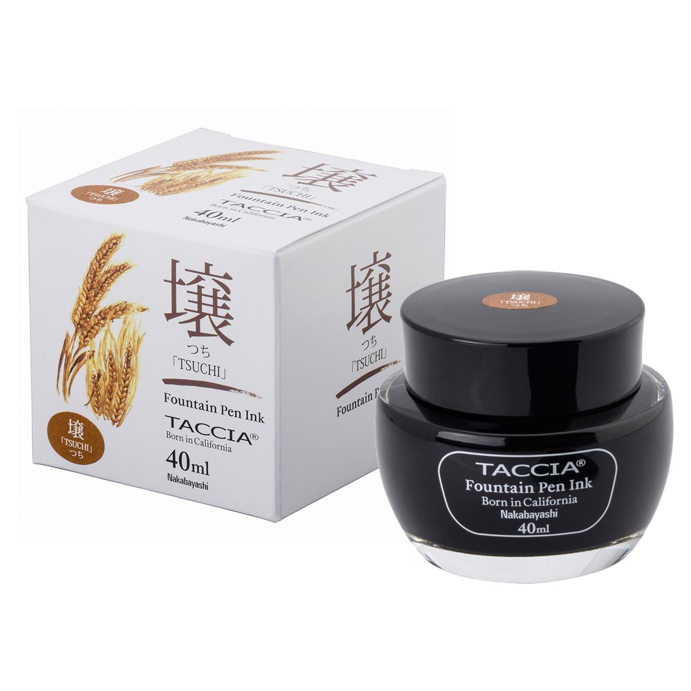 Taccia Sunao-iro Ink Bottle (Tsuchi - 40 ML) TFPI-WD40-02 - SCOOBOO ...