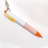 Takizawa Retractable Orange Mini Ballpoint Pen - SCOOBOO - Q - 6332 - Ball Pen