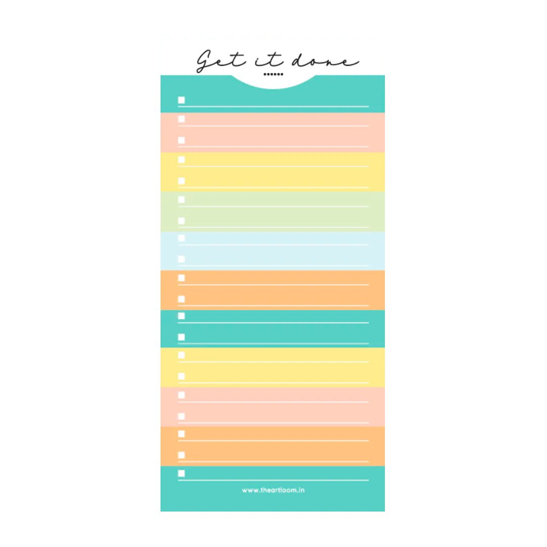 The Art Loom | To Do Pad - SCOOBOO - K1028 - To - Do - Lists