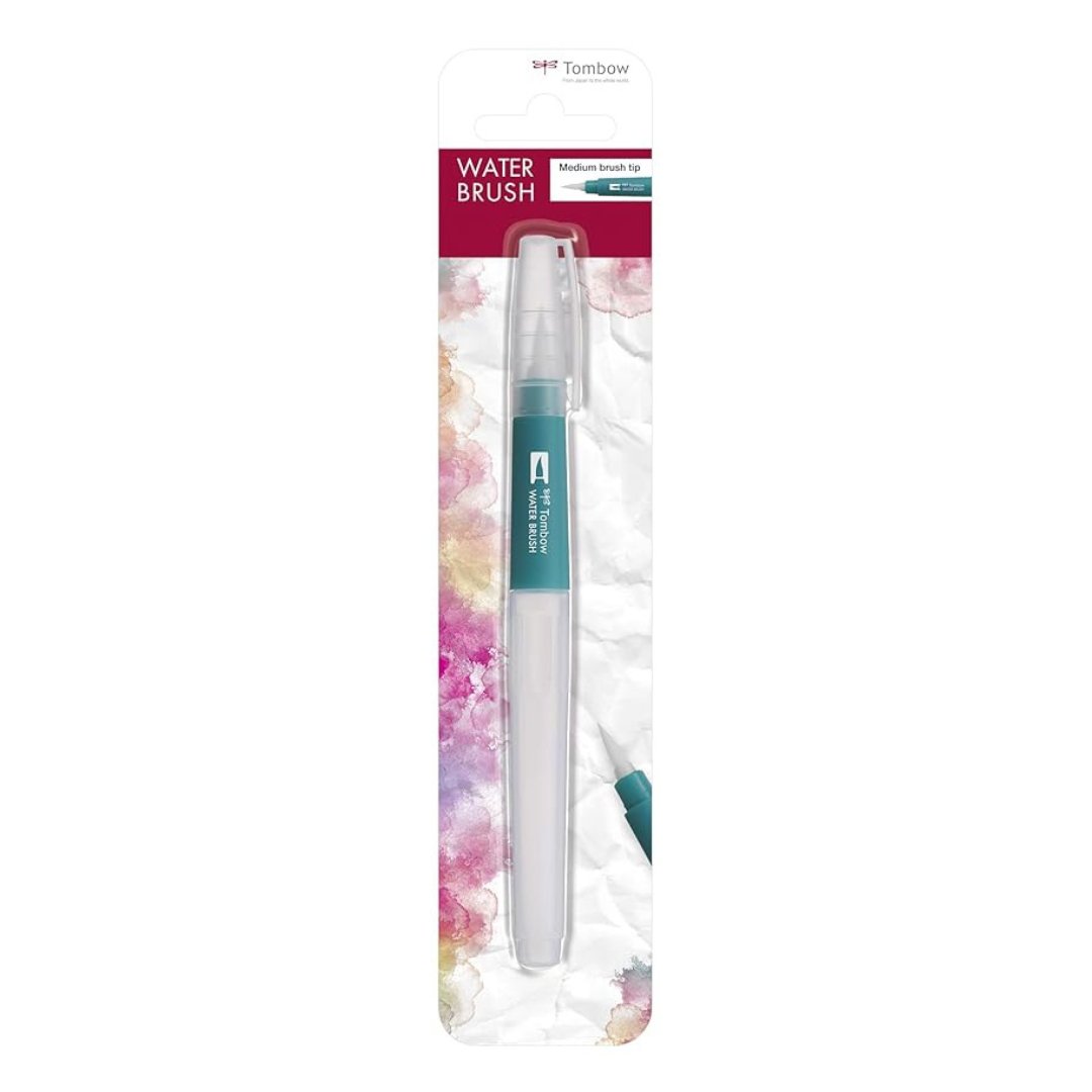 Tombow Medium Brush Tip with Water Reservoir - SCOOBOO - WB - FL - 1P - Brush Pens