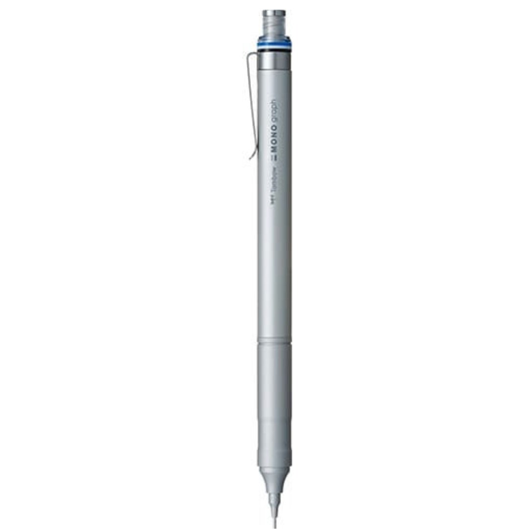 Tombow Mono Graph Fine Mechanical Pencil 0.5mm Silver DPA-112A Made in Japan - Israel
