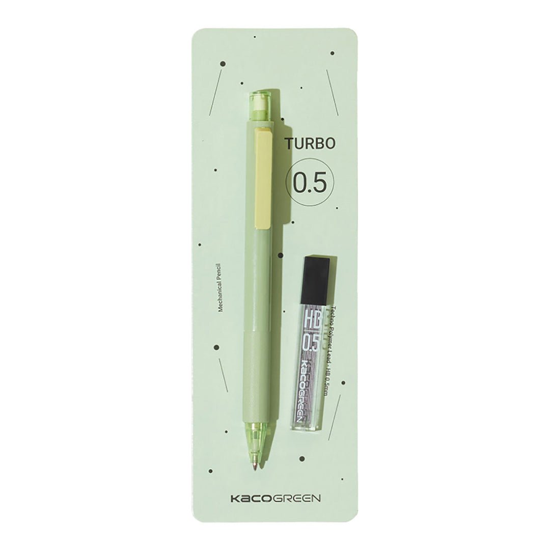 Turbo Mechanical Pencil 0.5 Premium + Resin Leads - SCOOBOO - DB00060002 - Mechanical Pencil