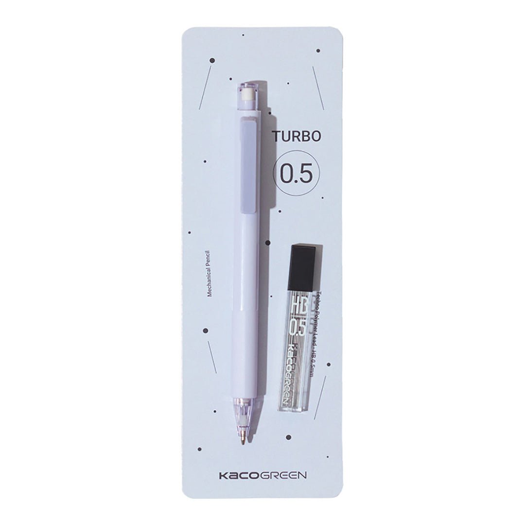 Turbo Mechanical Pencil 0.5 Premium + Resin Leads - SCOOBOO - DB00060002 - Mechanical Pencil