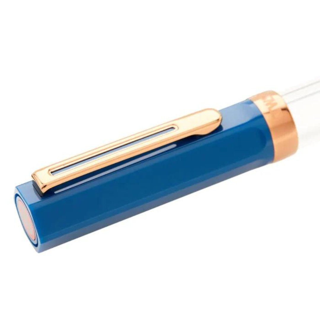 Twsbi Eco Fountain Pen in Indigo Blue with Bronze Trim - SCOOBOO - M7449560 - Fountain Pen