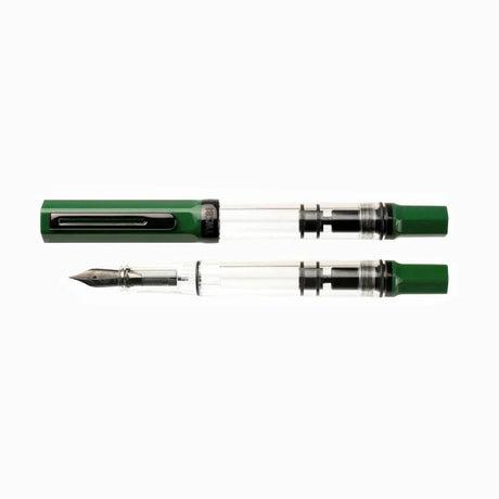 Twsbi Eco Irish Green with Onyx Fountain Pen - SCOOBOO - M7440720 - Fountain Pen