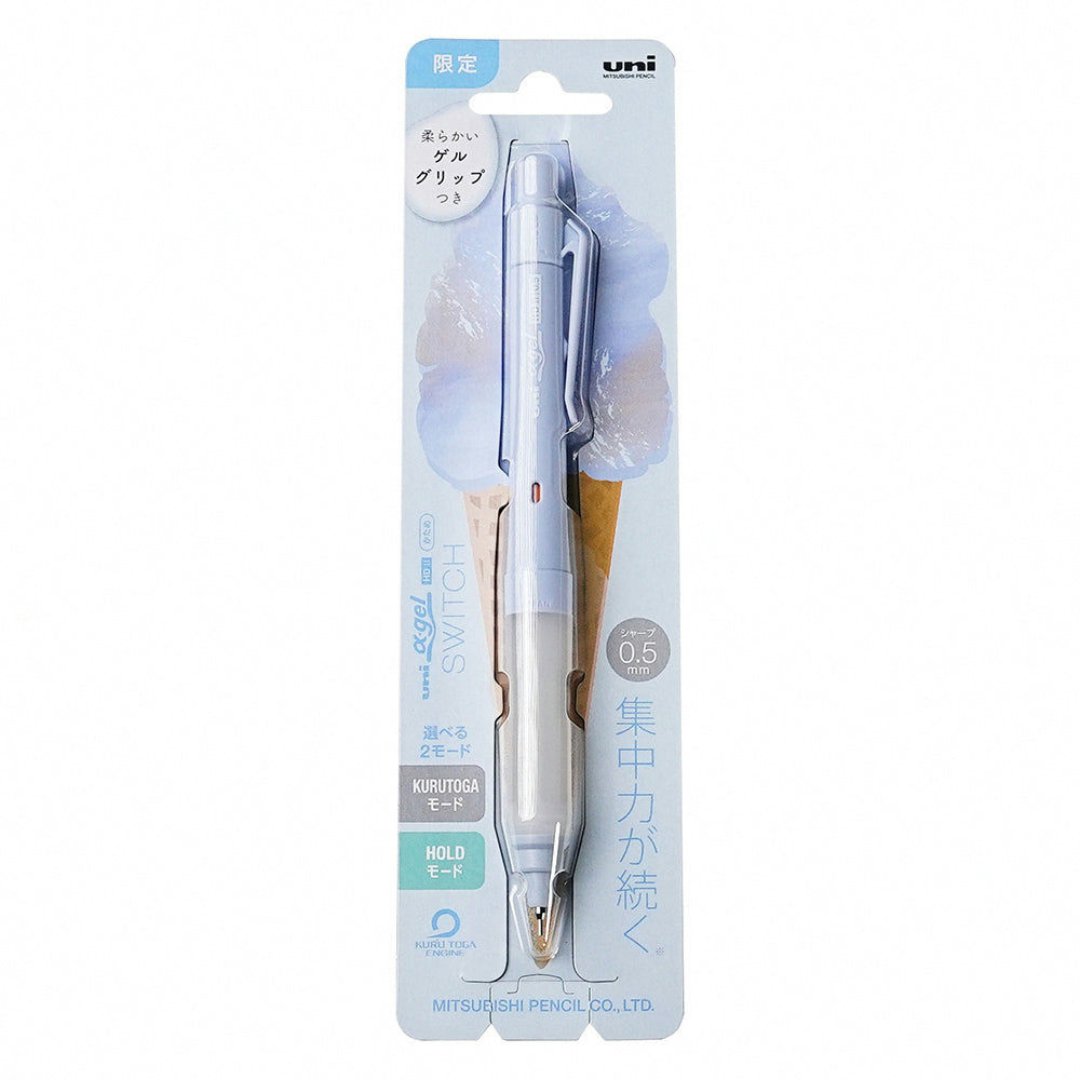 Uni Alpha Gel Switch Mechanical Pencil 0.5mm - SCOOBOO - M51009GG1P.FY - Mechanical Pencil