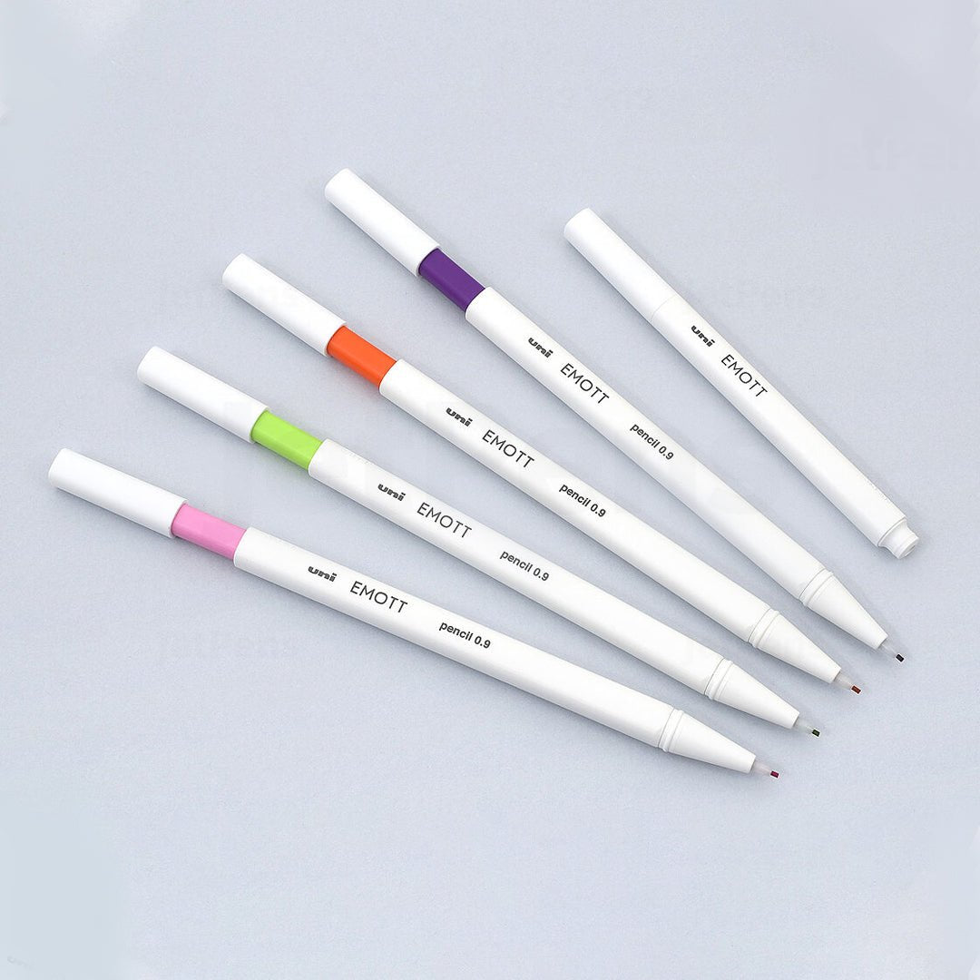 Uni Emott 0.9 Mechanical Pencil Pack of 4 - SCOOBOO - M9EM4CL.NO2* - Mechanical Pencil