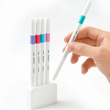 Uni Emott Pens 5 - color set - SCOOBOO - PEMSY5C - No.11 - Fineliner