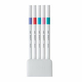 Uni Emott Pens 5 - color set - SCOOBOO - PEMSY5C - No.5 - Fineliners