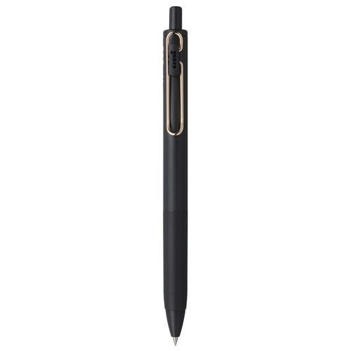 Uni One Gel Pen Black axis/Rose Gold Version - Black Ink - SCOOBOO - UMNSG05BK.24 - Gel Pens