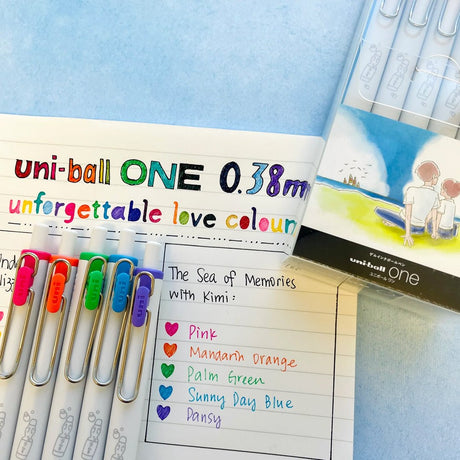 Uniball One The Changing Seasons and You 0.38 Limited Edition - SCOOBOO - UMNS38CS5C - Gel Pens