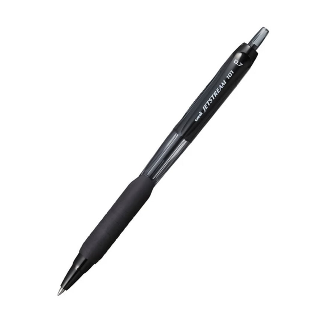 Uniball SXN 101 Jetstream 0.7mm Roller Ball Pen (Pack of 4) - SCOOBOO - SXN - 101 - 07N Black - Ball Pen