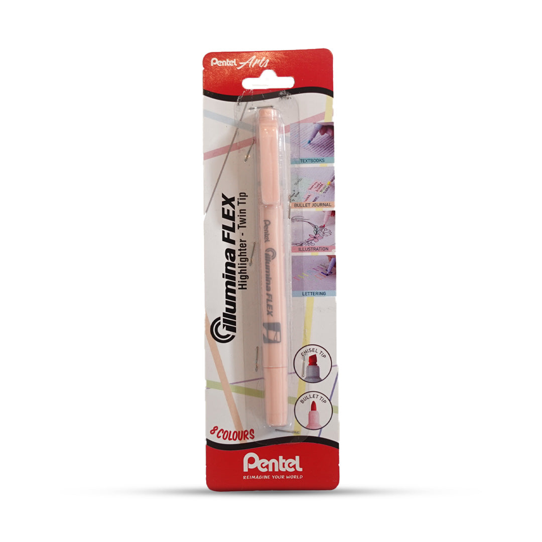 Pentel Illumina Flex Highlighter Twin Tip