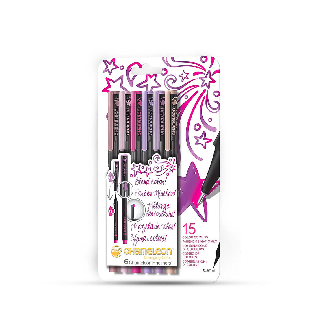 Chameleon Fineliners Floral Colors Set