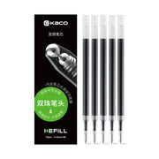 Kaco Duraball Tip Gel Pen Refill Set