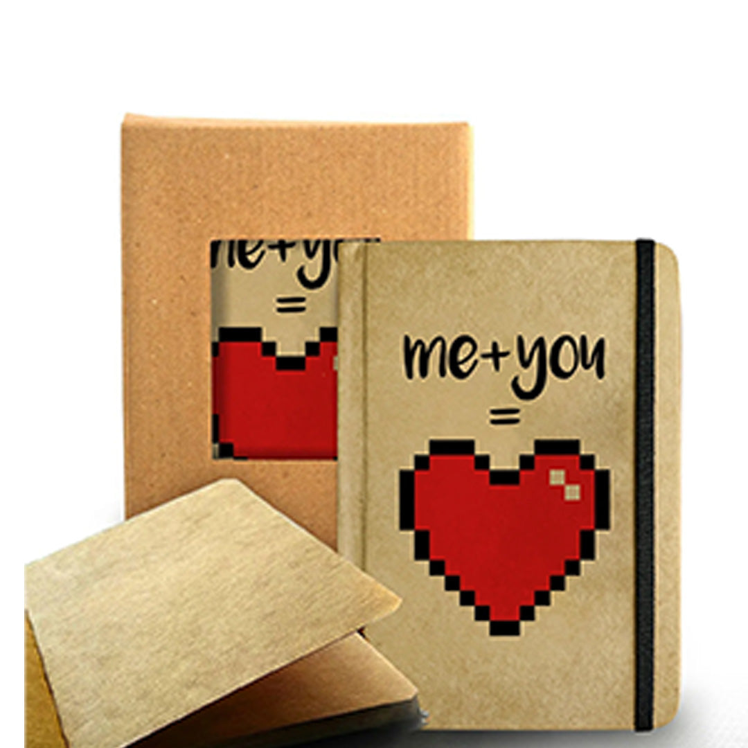 Mooch Me+You A5 Plain Notebook