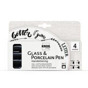 Kreul Glass & Porcelain Handlettering Marker Pen Set