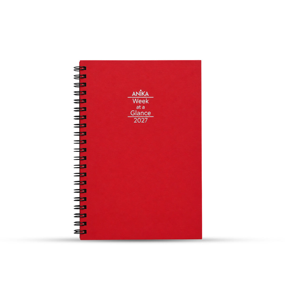 Anika 2027 Week At A Glance Diary