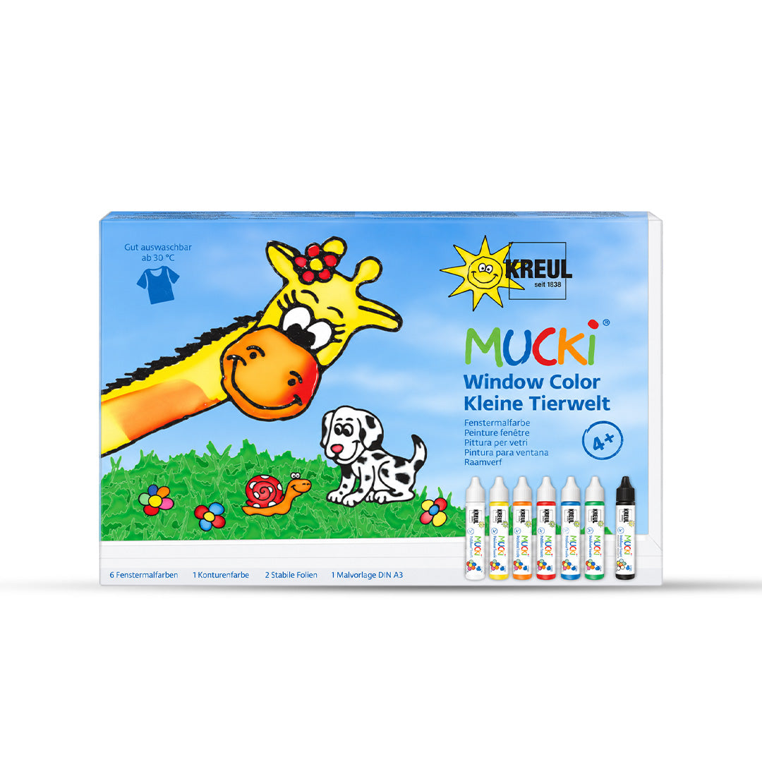 Kreul Mucki Small Wildlife Window Color kit
