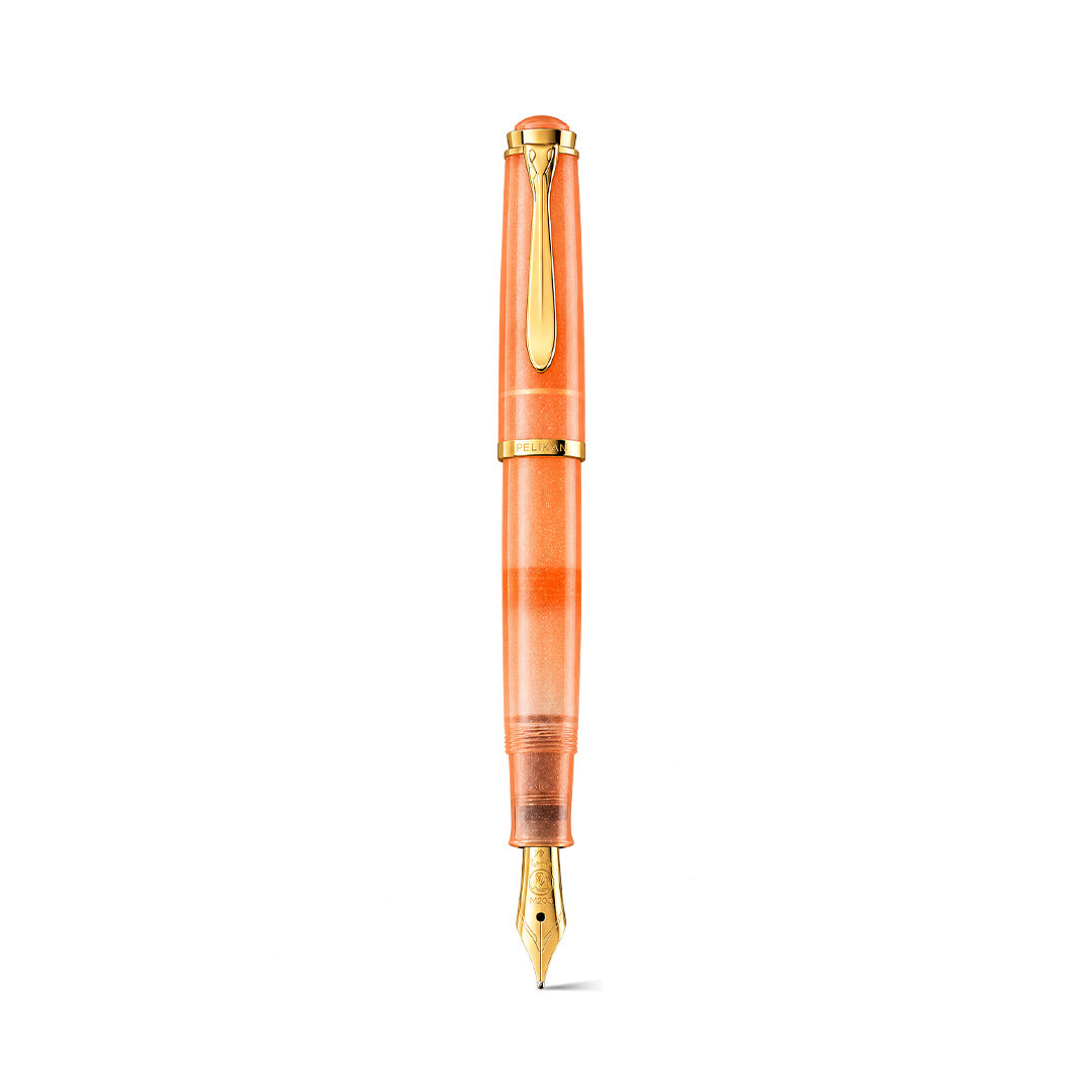 Pelikan Special Edition Classic M200 Apricot Achat Fountain Pen Set