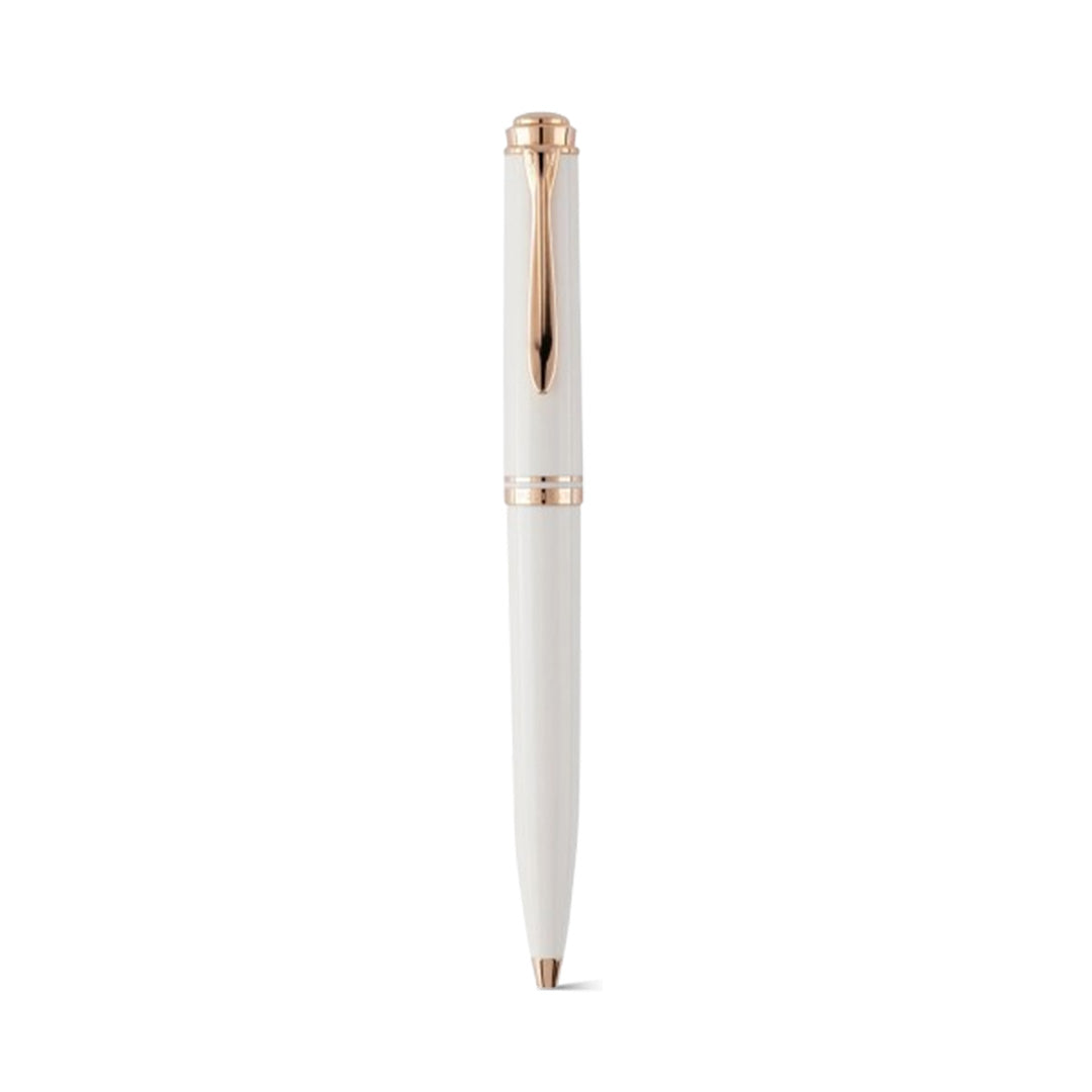 Pelikan  Special Edition Souveran K600 White Rose Gold Ballpoint Pen