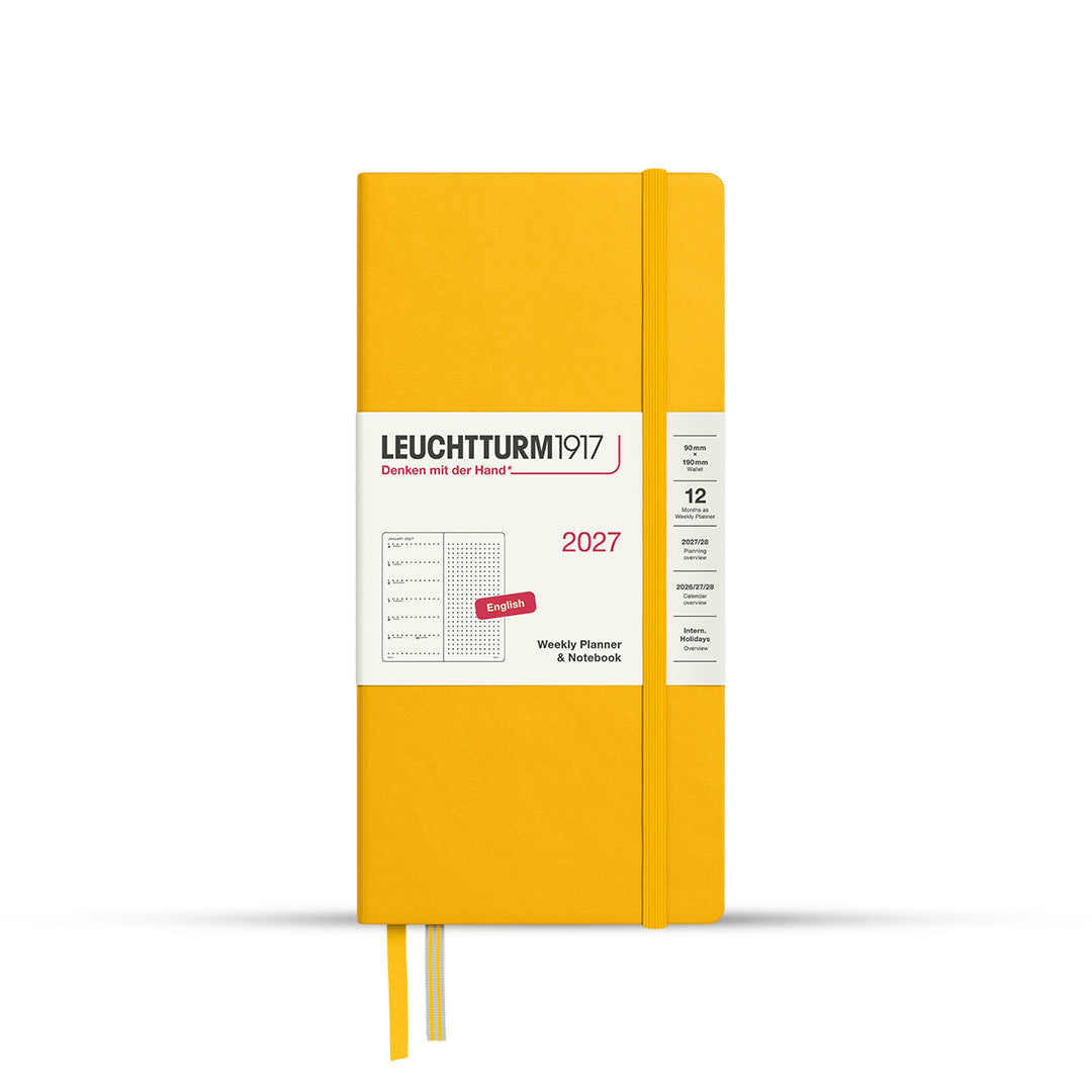 Leuchtturm1917 2027 Wallet Weekly Planner