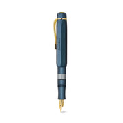 Kaweco Piston Port AL Navy/Gold Starter Fountain Pen Set