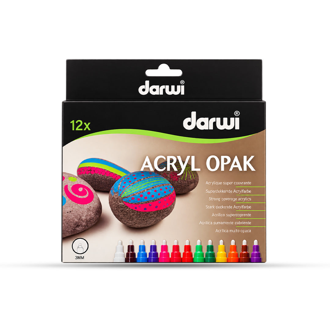 Darwi Acryl Opak Marker Set