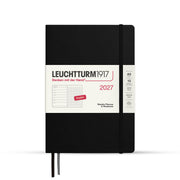 Leuchtturm1917 2027 Black Weekly Planner