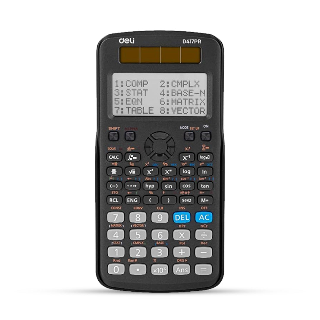 Deli D417PR Scientific Calculator
