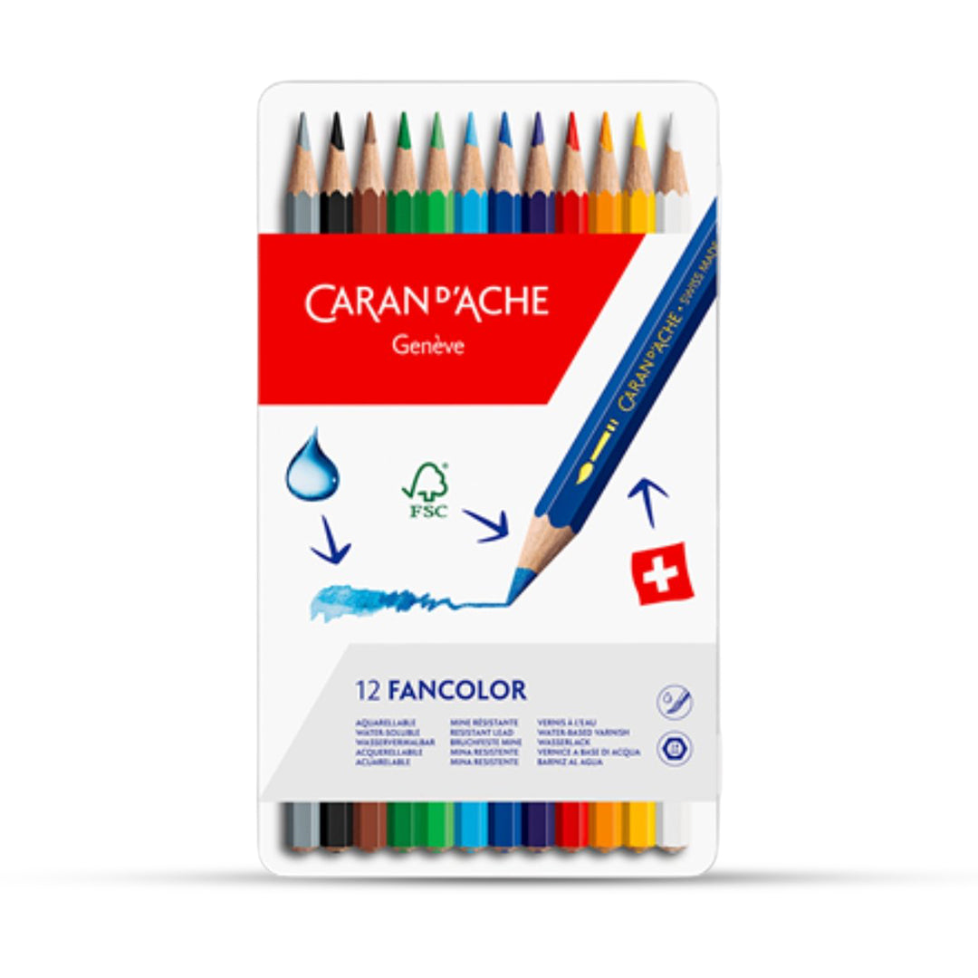 Caran D'Ache Fancolor Pencils Set