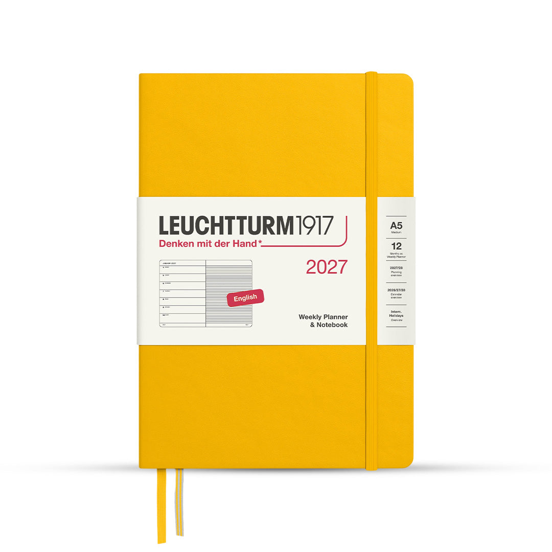 Leuchtturm1917 2027 A5 Hardcover Weekly Planner