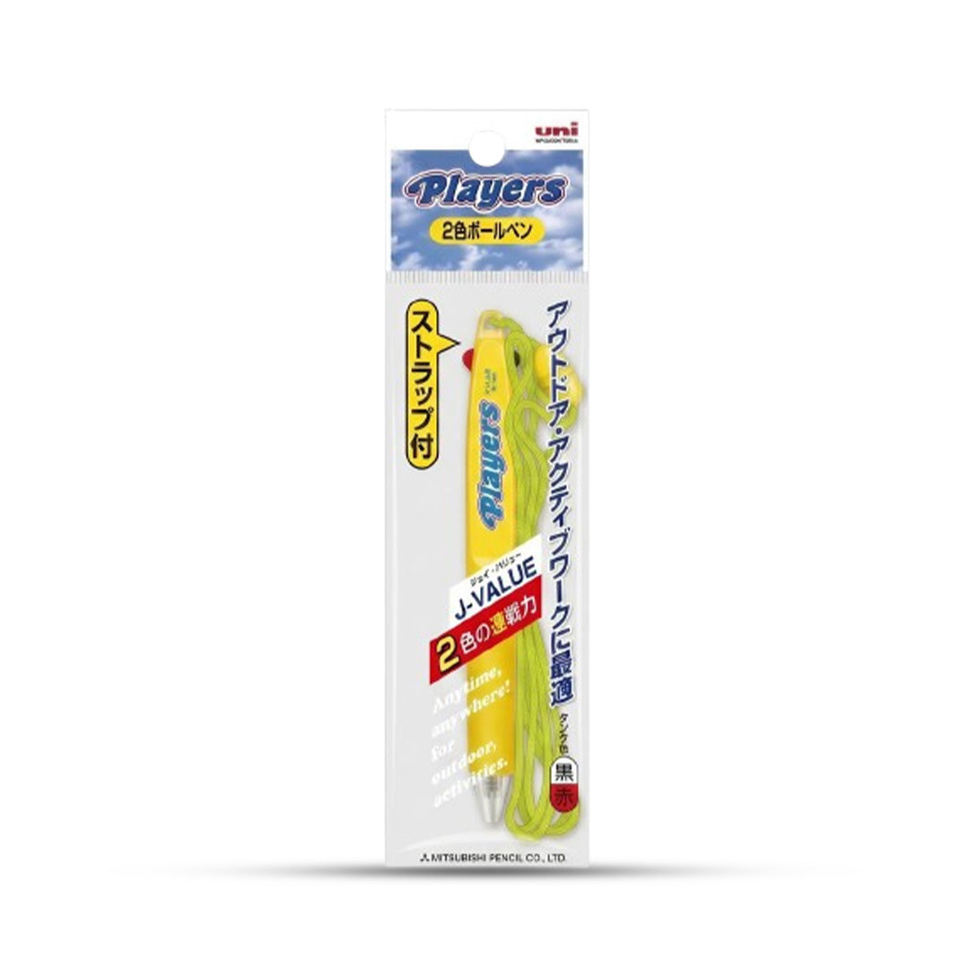 Uni 2 Color Players Ballpoint Pen