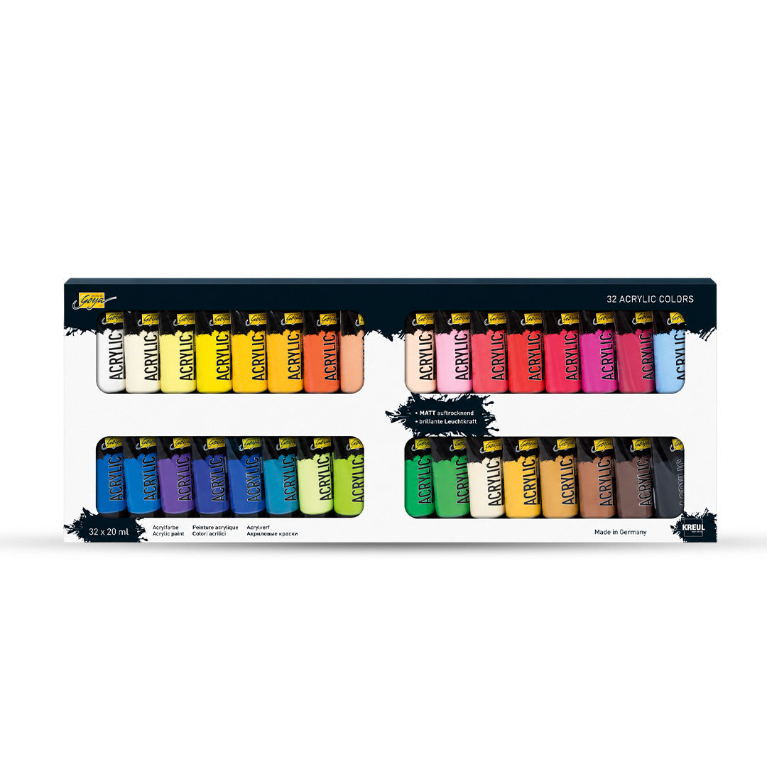 Kreul Solo Goya 20 ml tubes Acrylic Color Set