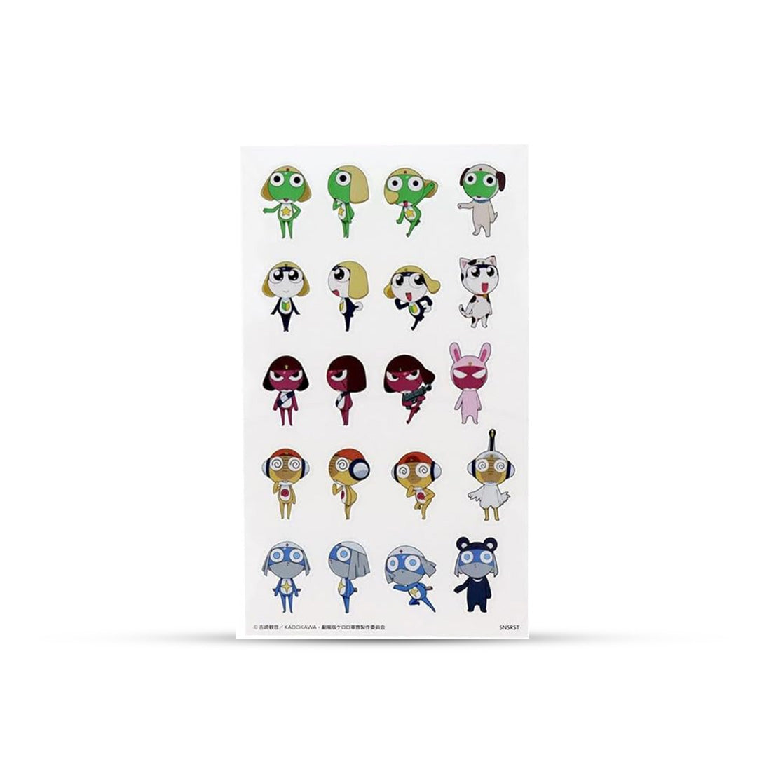 Sun Star Transparent Stickers Sheet