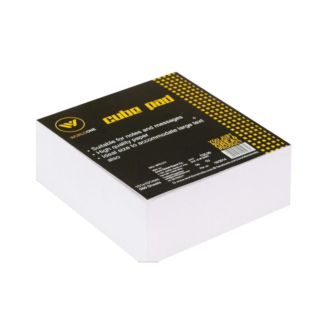 Worldone Non Sticky Cube Pad
