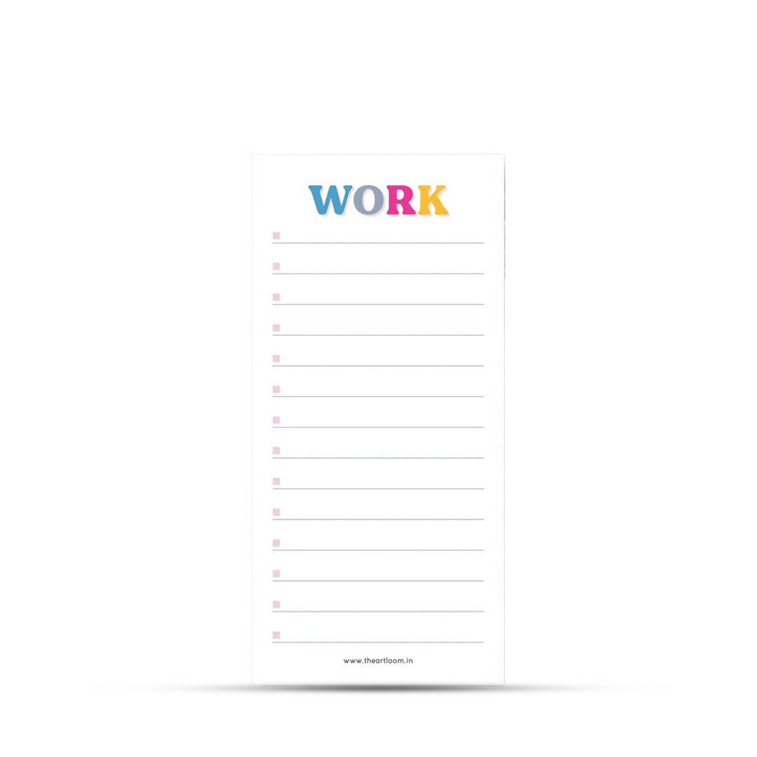 The Art Loom To-Do Pad